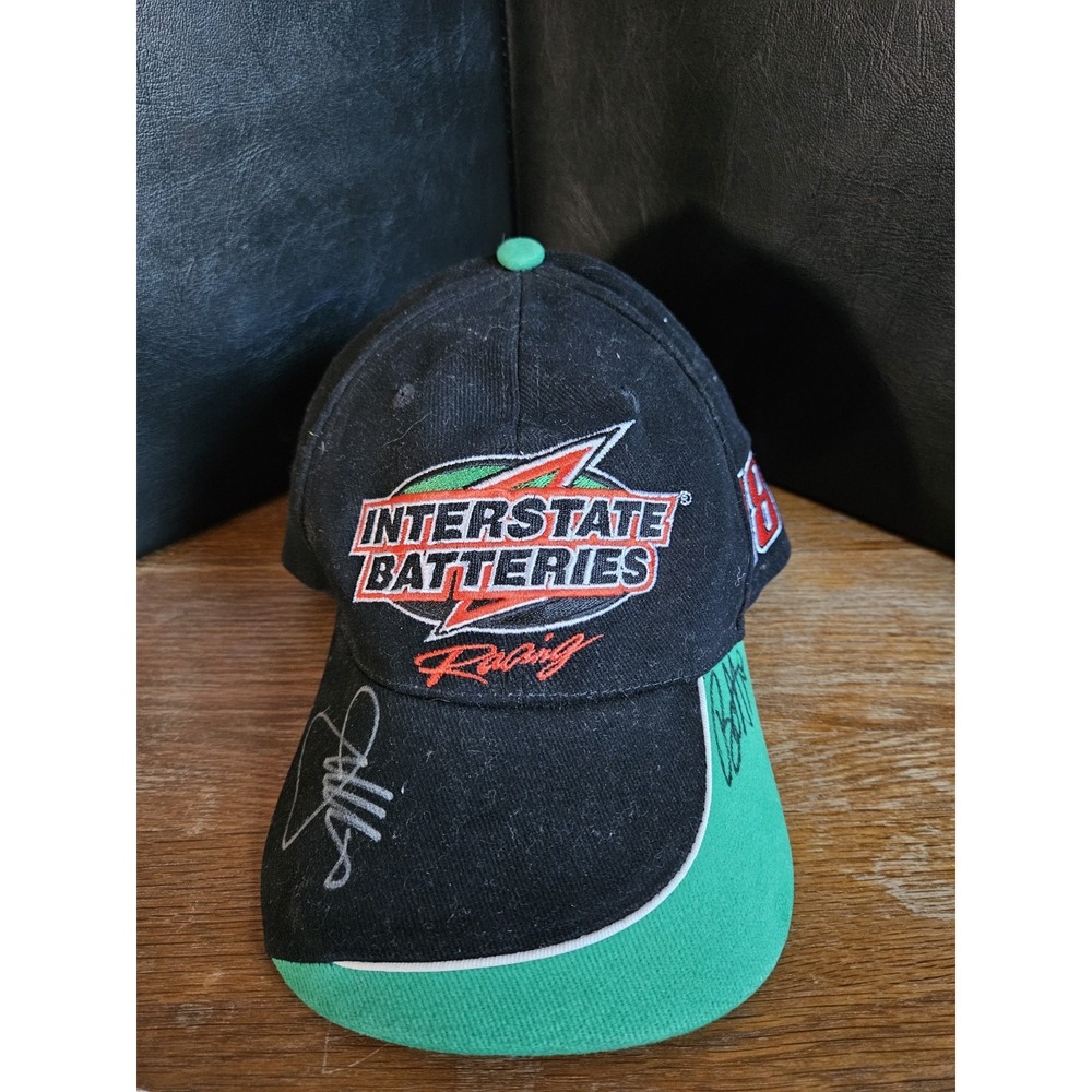 Interstate Batteries Racing Bobby Labonte NASCAR Snapback Hat Vintage